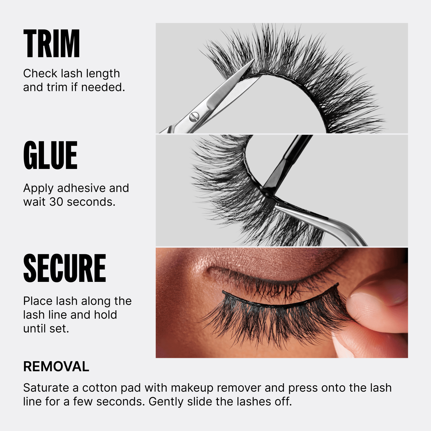 Kiss Hyper Glam Halloween Strip Lash Adhesive - Black | False Eyelash Glue, Strip Lash Adhesive