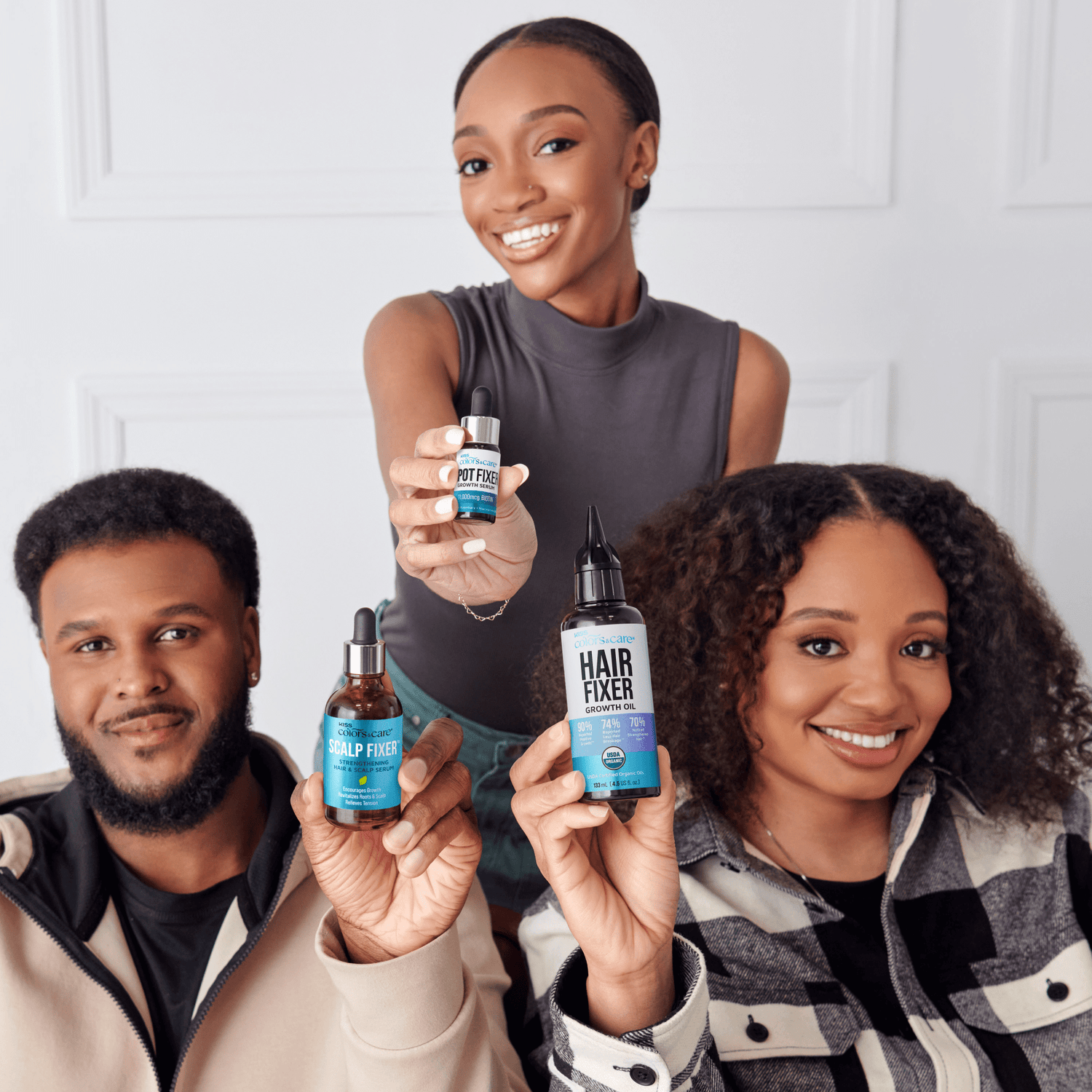Healthy Hair Fixation Trio | Hair Fixer Growth Oil