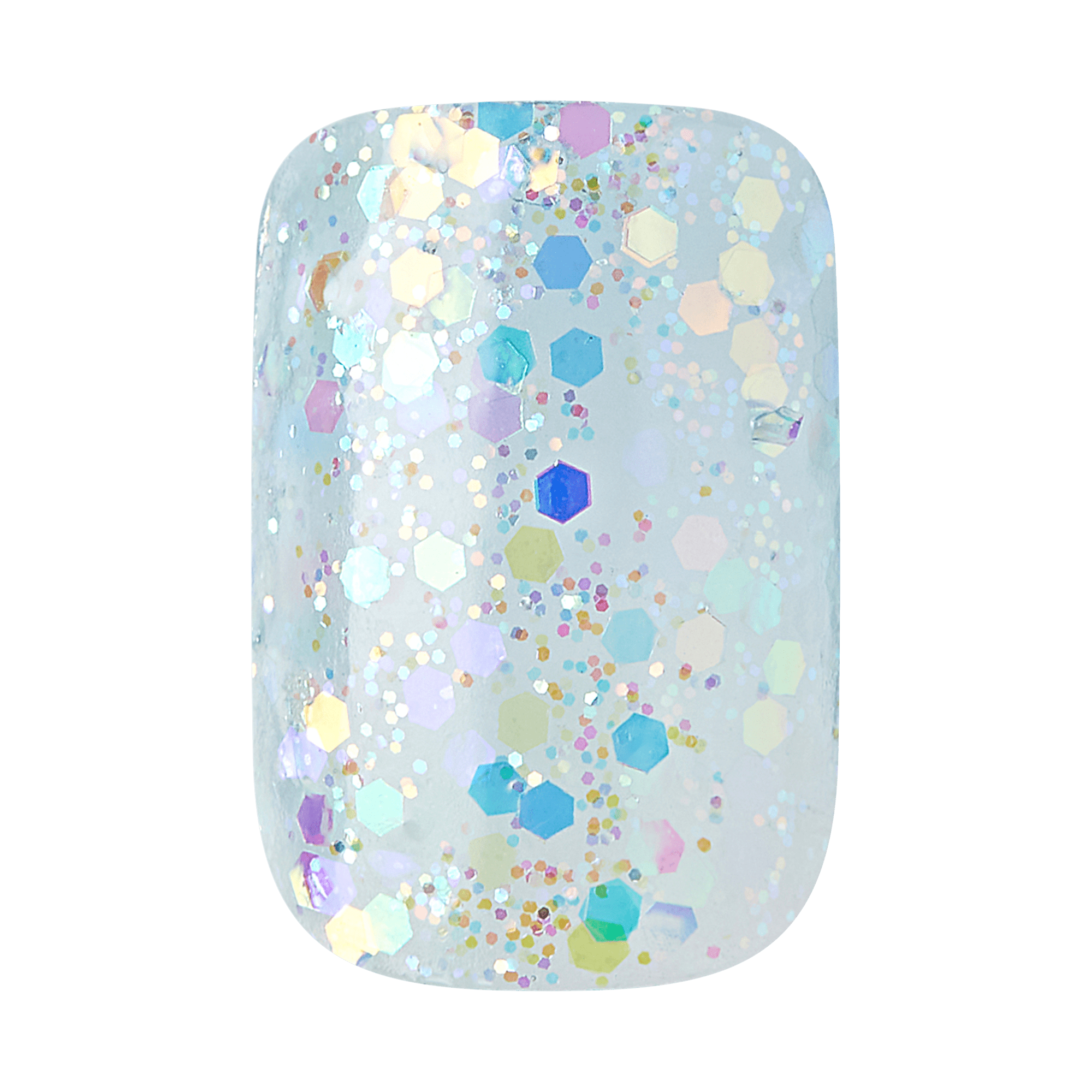 KISS Gel Fantasy Dreamdust Press On Glue Nails - Champagnes