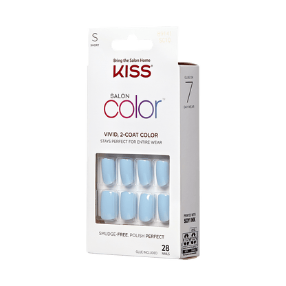 KISS Salon Color Press On Glue Nails - Love Again
