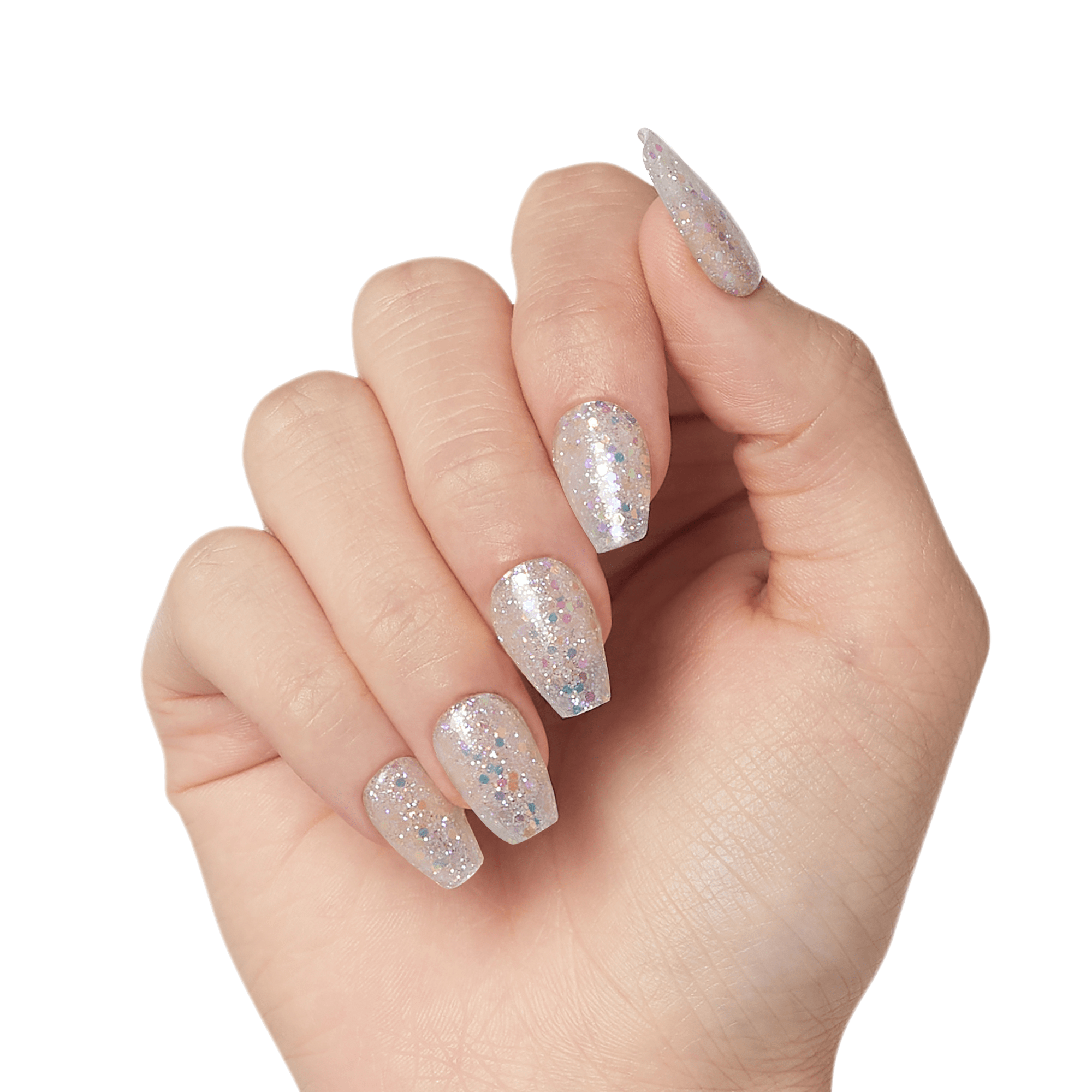 KISS Gel Fantasy Dreamdust Press On Glue Nails - Mood Dust
