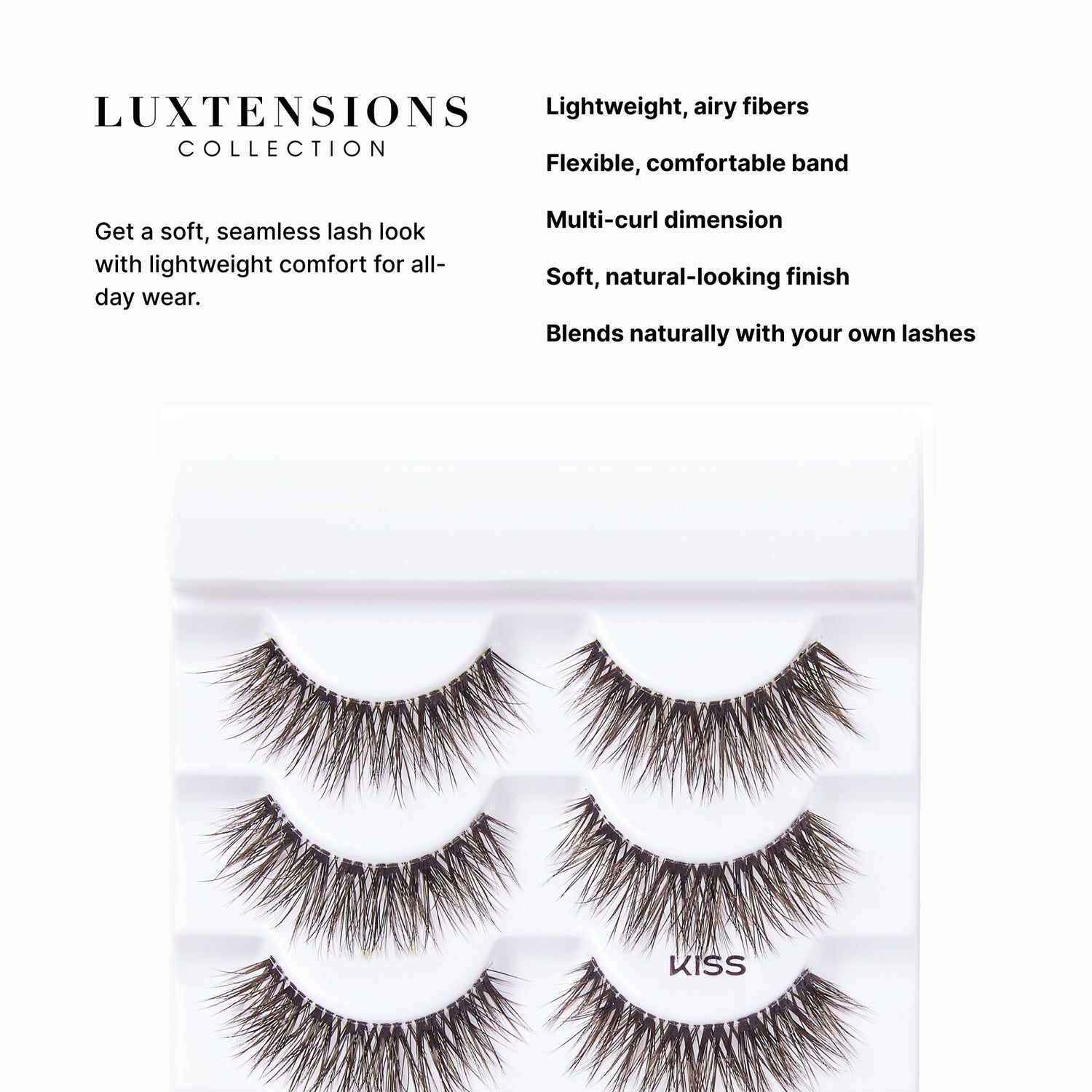 KISS Lash Couture LuXtensions – Russian Volume
