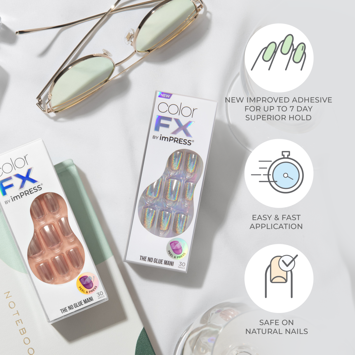 colorFX by imPRESS Press On Nails - Universal