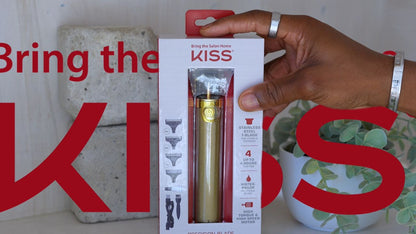 KISS Cordless T-Blade Beard &amp; Hair Trimmer