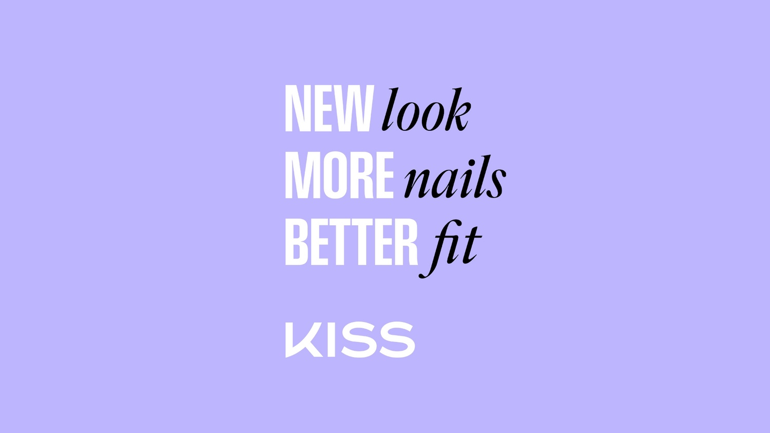 KISS CORE French Tip Press On Glue Toenails - Two of a Kind