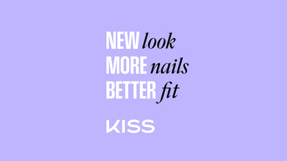 KISS CORE French Tip Press On Glue Toenails - Two of a Kind