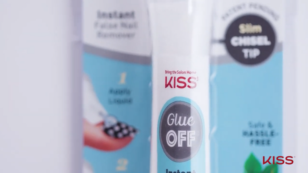 KISS Glue OFF Press On Nails Remover 3-Pack