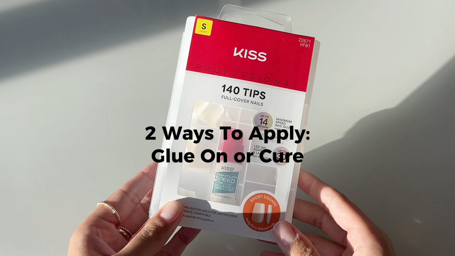 KISS Professional Full Cover Press On Nails - Absolutes