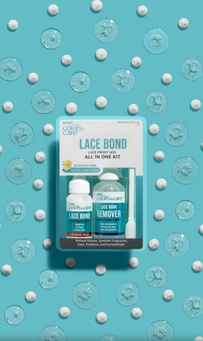 KISS Colors &amp; Care Lace Bond Glue and Remover Kit