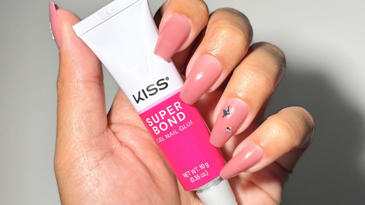 Kiss SuperBond Gel Nail Glue | Nail Adhesive, Press-On Glue, Nail Art Glue, Strong Hold, Gap Filling, Long Lasting, Up To 21-Day Wear, Water Resistant, 0.35 oz.