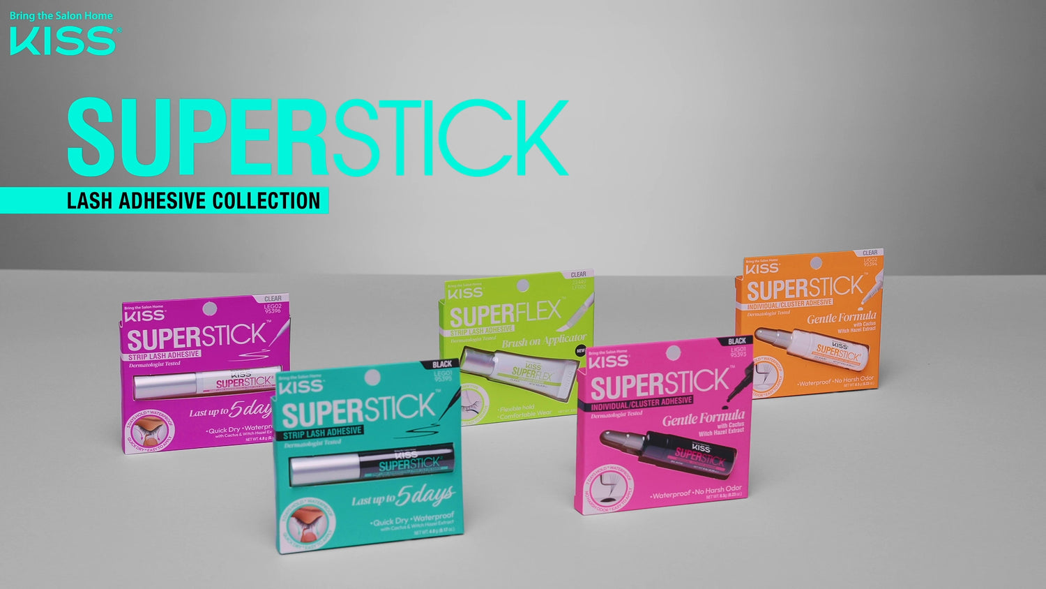 KISS SuperStick Strip Lash Adhesive - Clear