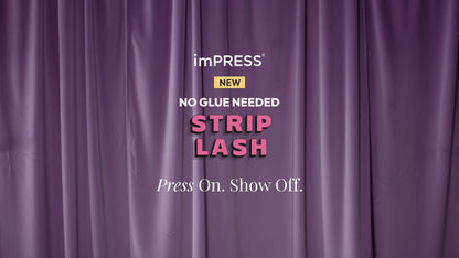 imPRESS Falsies Pre-Glued Strip Lashes Kit - Classic Wispy