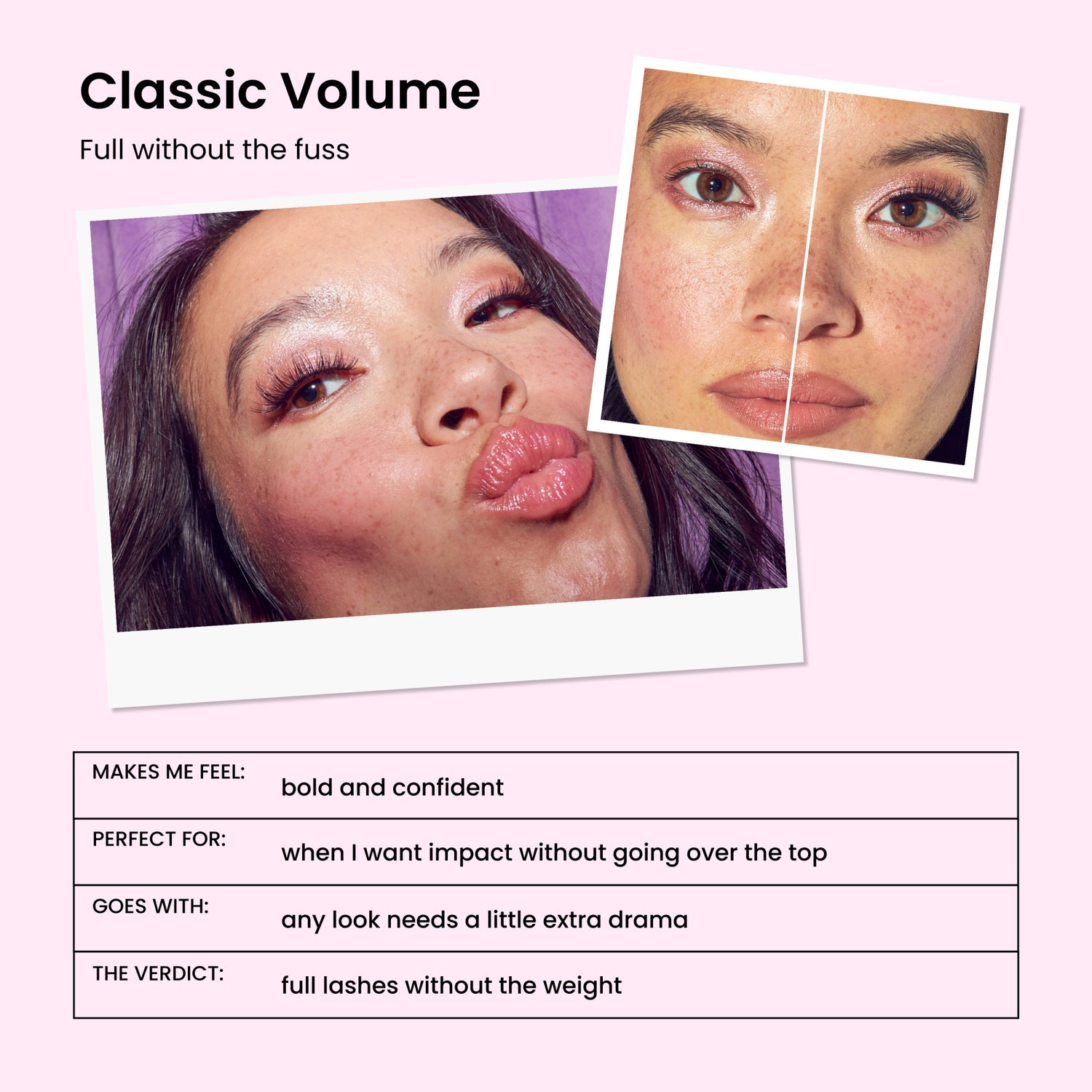 imPRESS Pre-Glued Strip Lashes Kit - Classic Volume