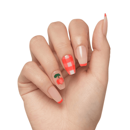 KISS Gel Fantasy Allure Press On Glue Nails - All Yours