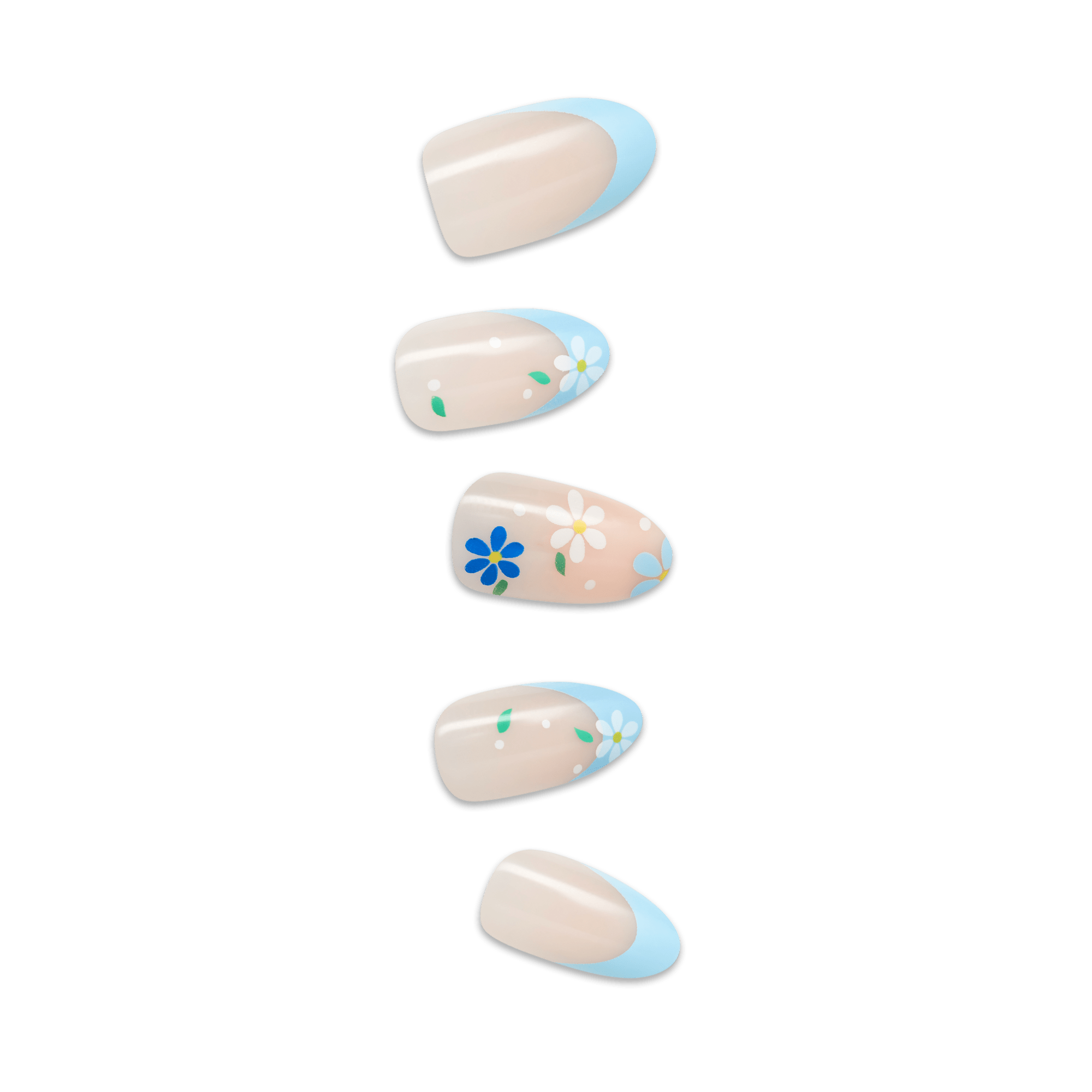 Impress Design No Glue Fake Press On Nails - Golden Nest | French Desi ...
