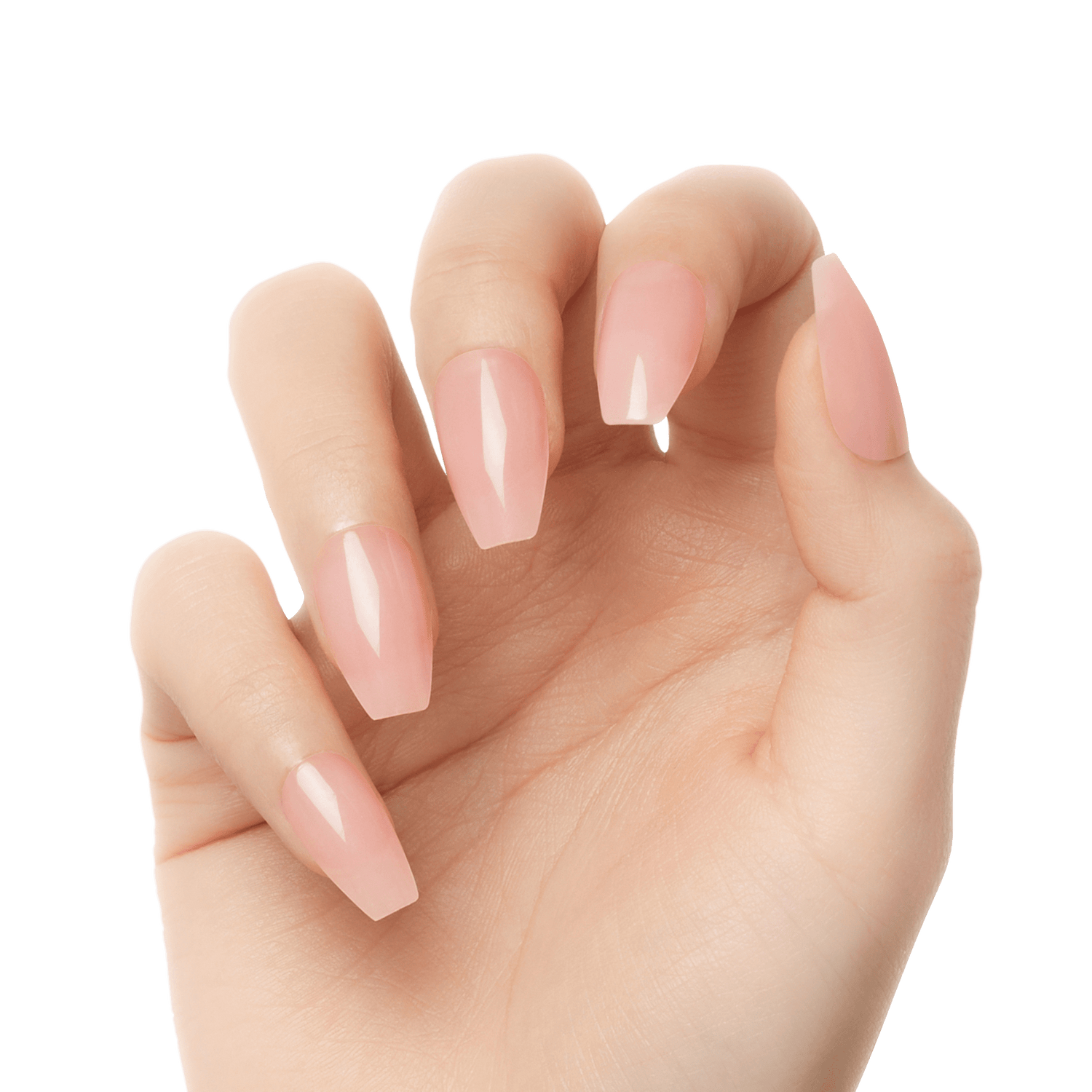 KISS Bare but Better Press On Glue Nails - Bare Nude