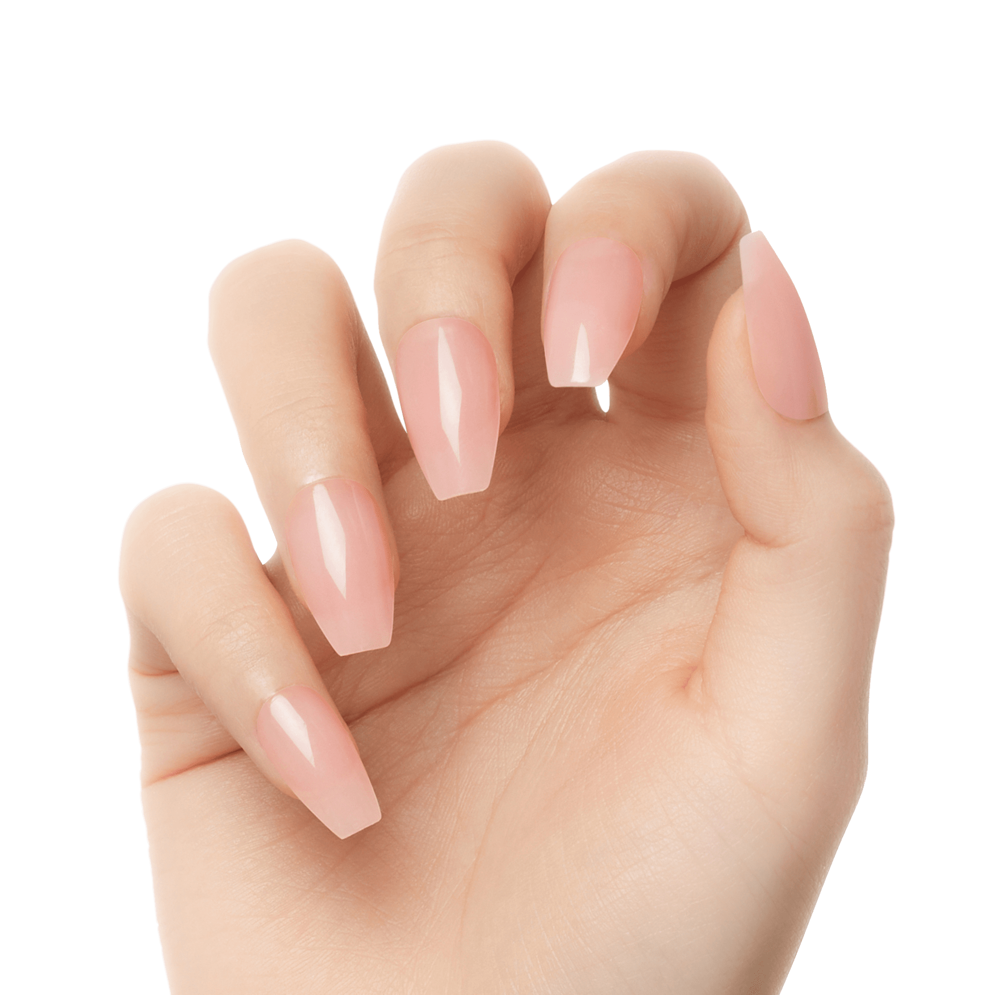KISS Bare but Better Press On Glue Nails - Bare Nude