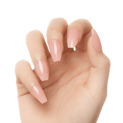 KISS Bare but Better Press On Glue Nails - Bare Nude