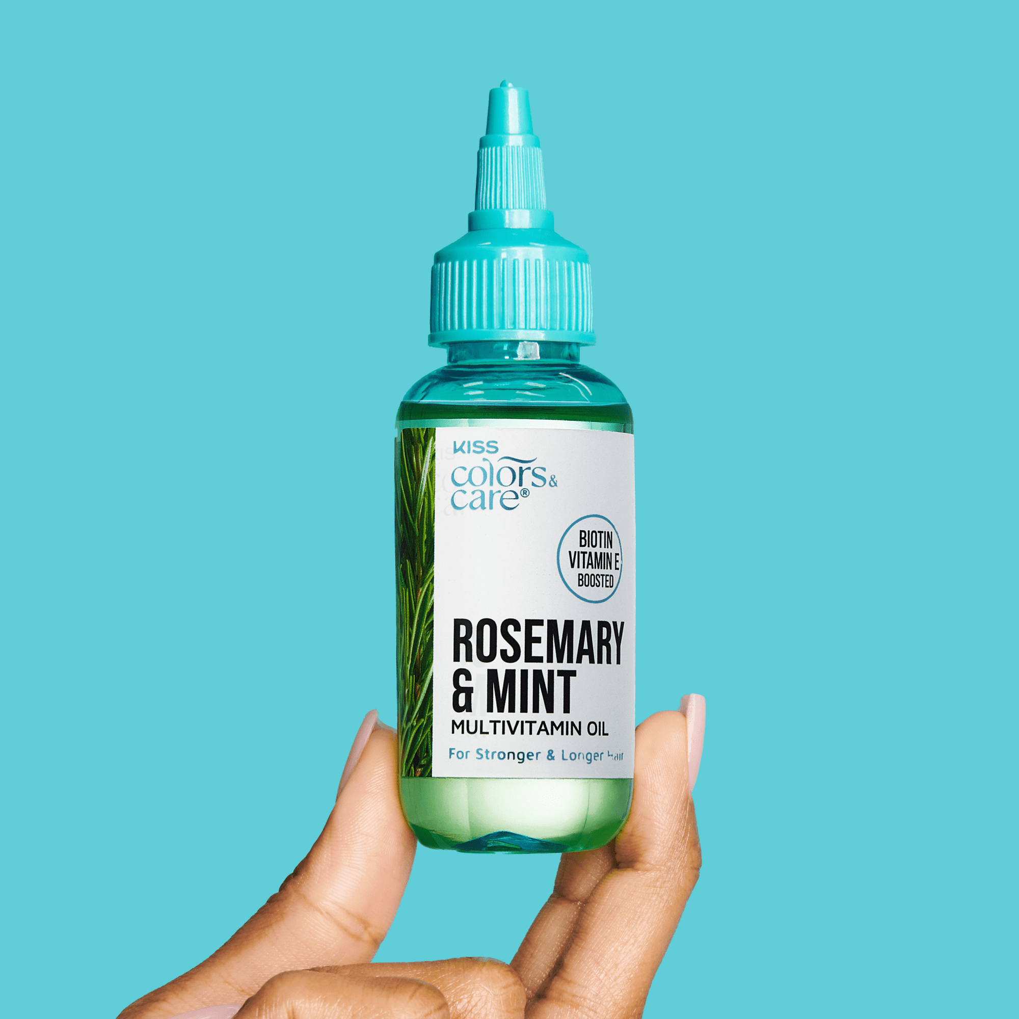 KISS Colors &amp; Care Multivitamin Oil - Rosemary &amp; Mint
