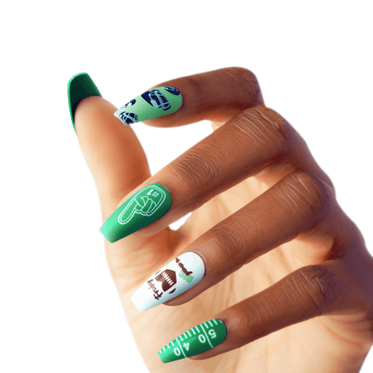 KISS Voguish Fantasy Press On Glue Nails - In My Zone