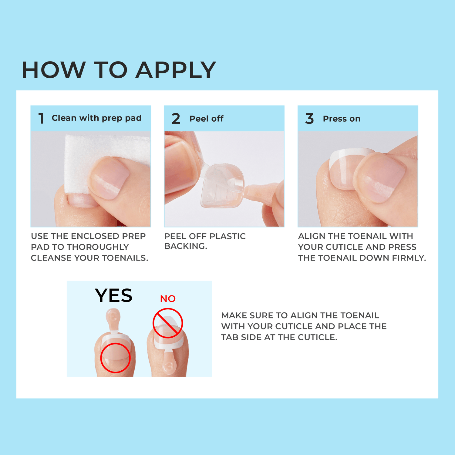 imPRESS Color Press On Toenails - Roundabout