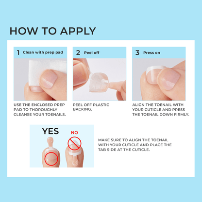 imPRESS Color Press On Toenails - Roundabout