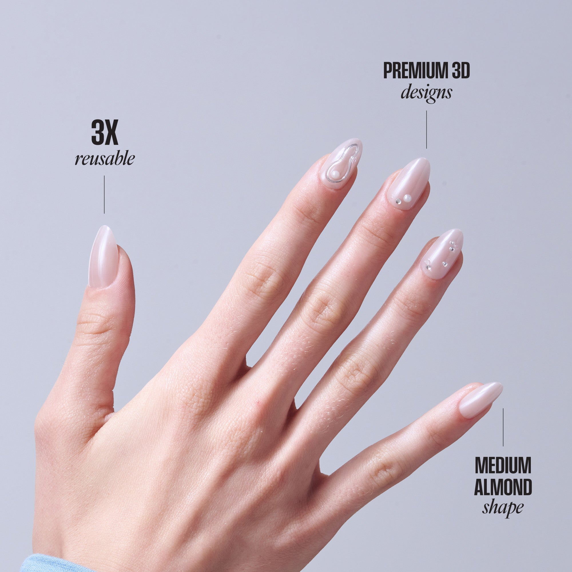 KISS ICON Press On Glue Nails - Terrific – KISS USA