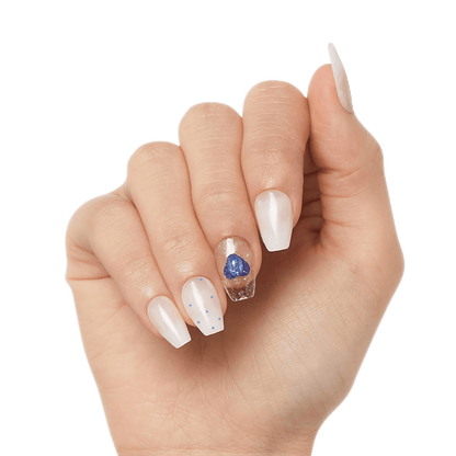 KISS Gel Fantasy Allure Press On Glue Nails - Hottiest Thing