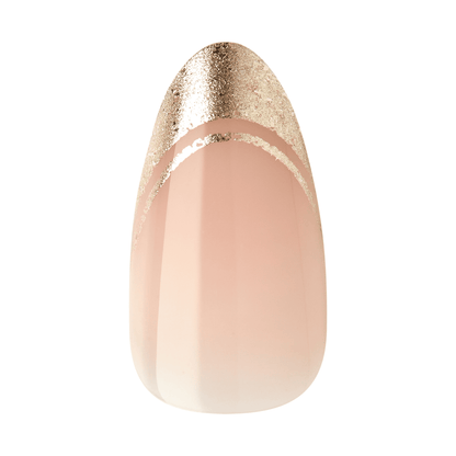 KISS Voguish Fantasy French Designs Press On Glue Nails - Party Crasher