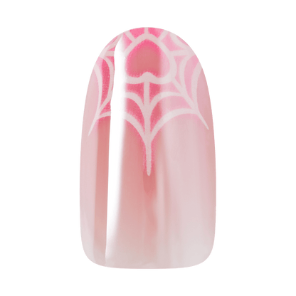 KISS Salon Design Halloween Press On Glue Nails - Hollow Point