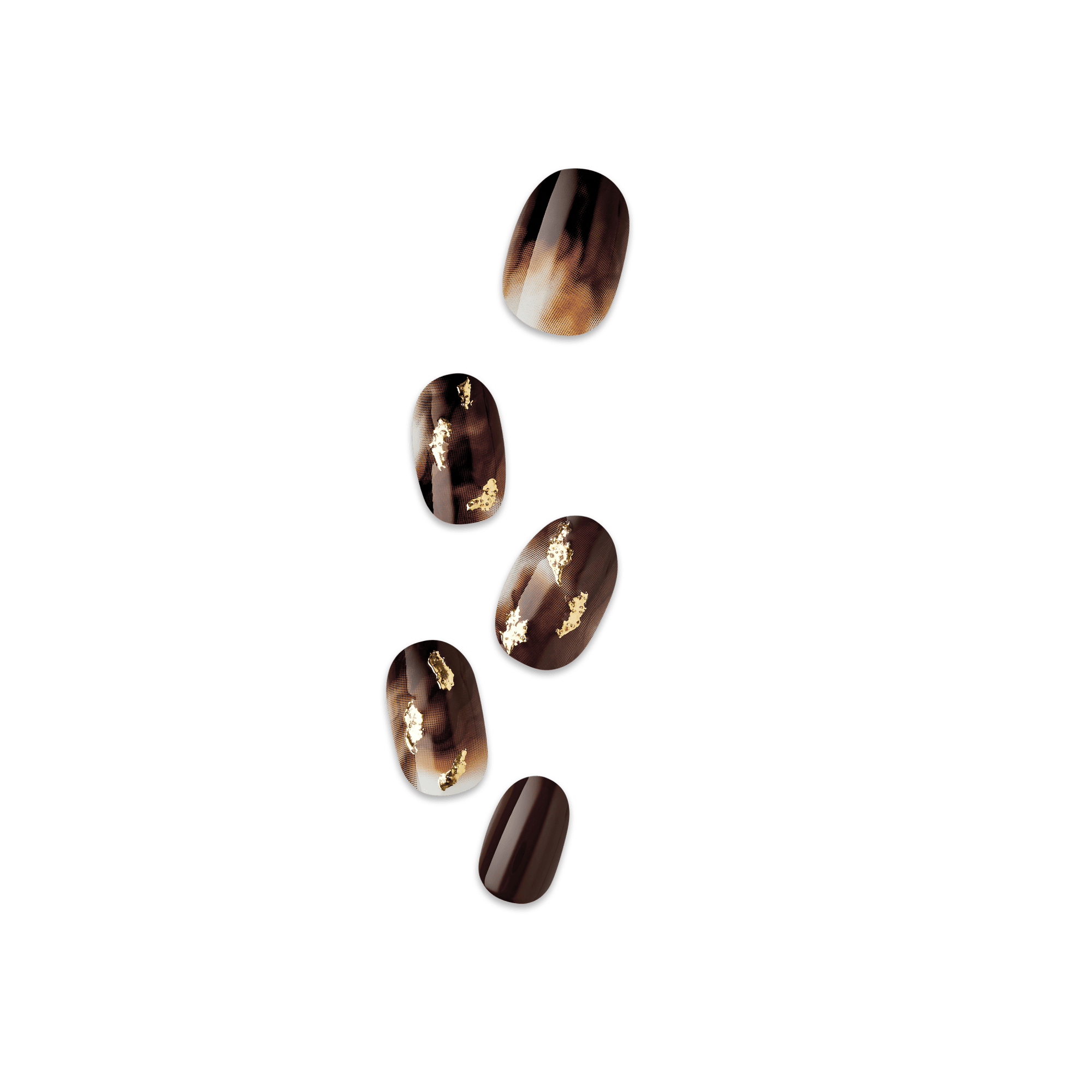 imPRESS Design Press On Nails - Golden Mocha