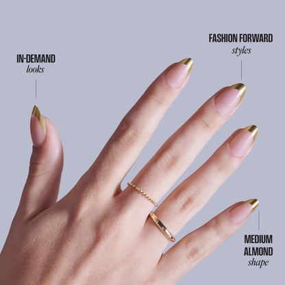 KISS CORE Design Press On Glue Nails - Together