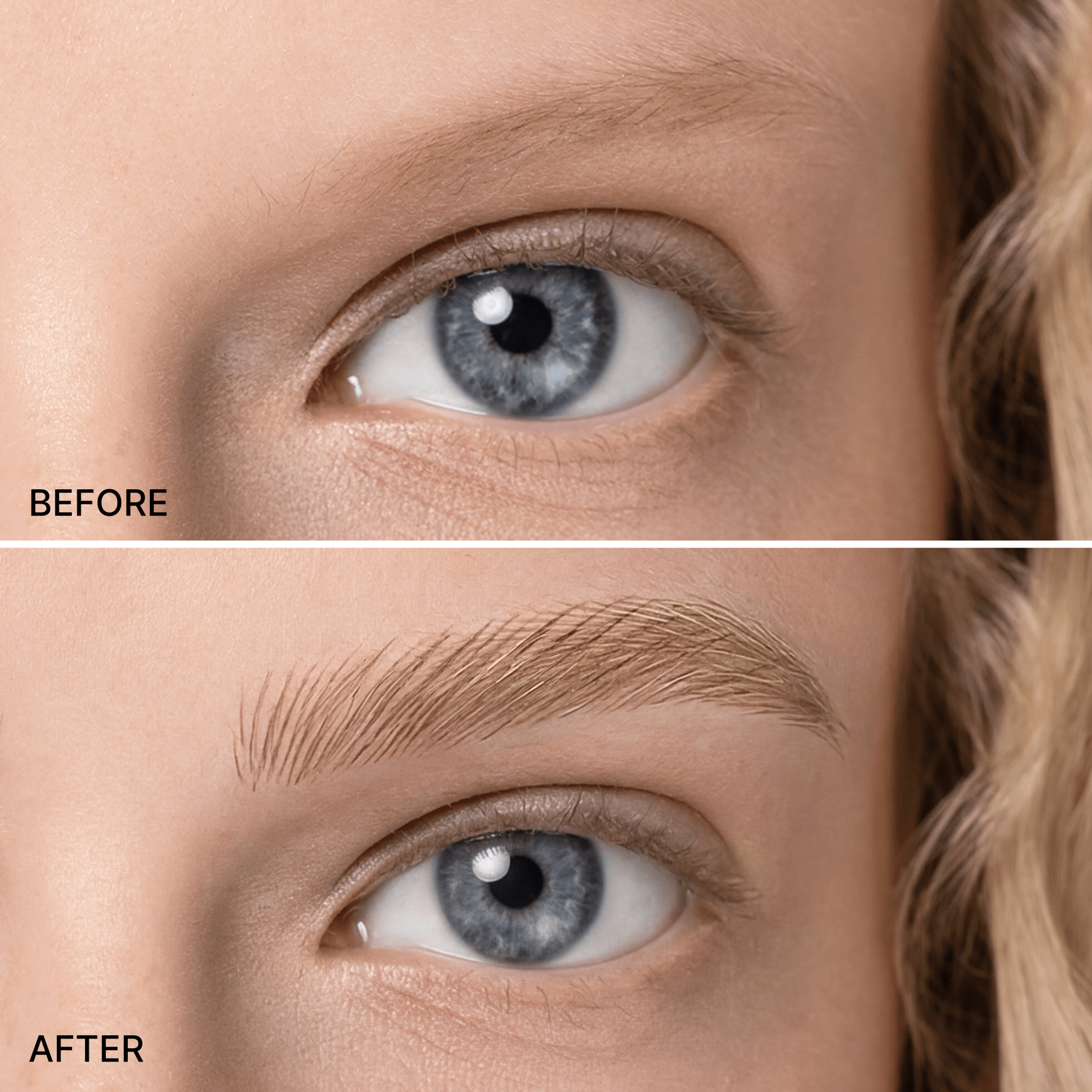 Kiss Dual Blade Brow Pen - Blonde | Smudge Free