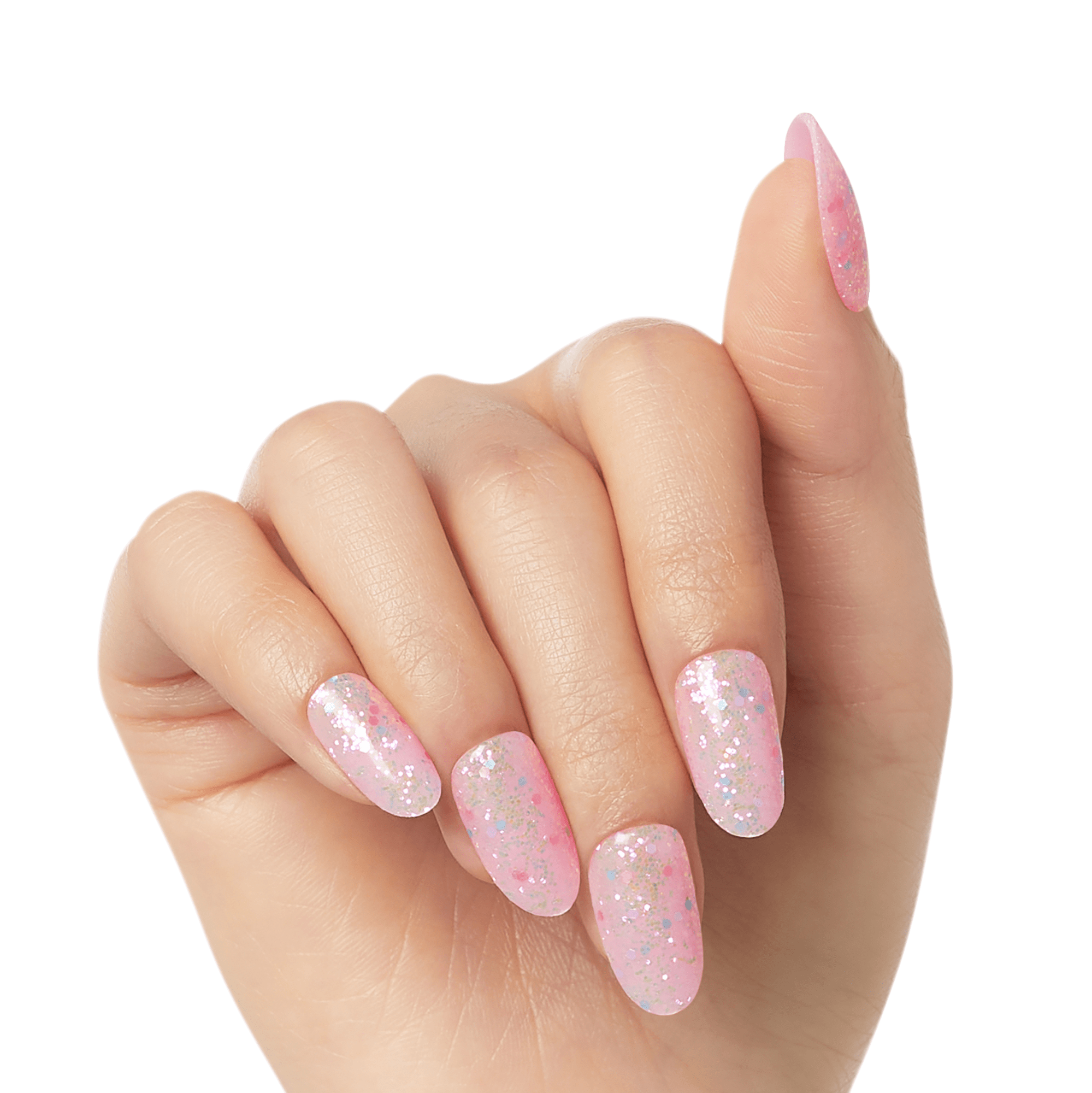 KISS Gel Fantasy Dreamdust Press On Glue Nails - Diamonds 4 Me