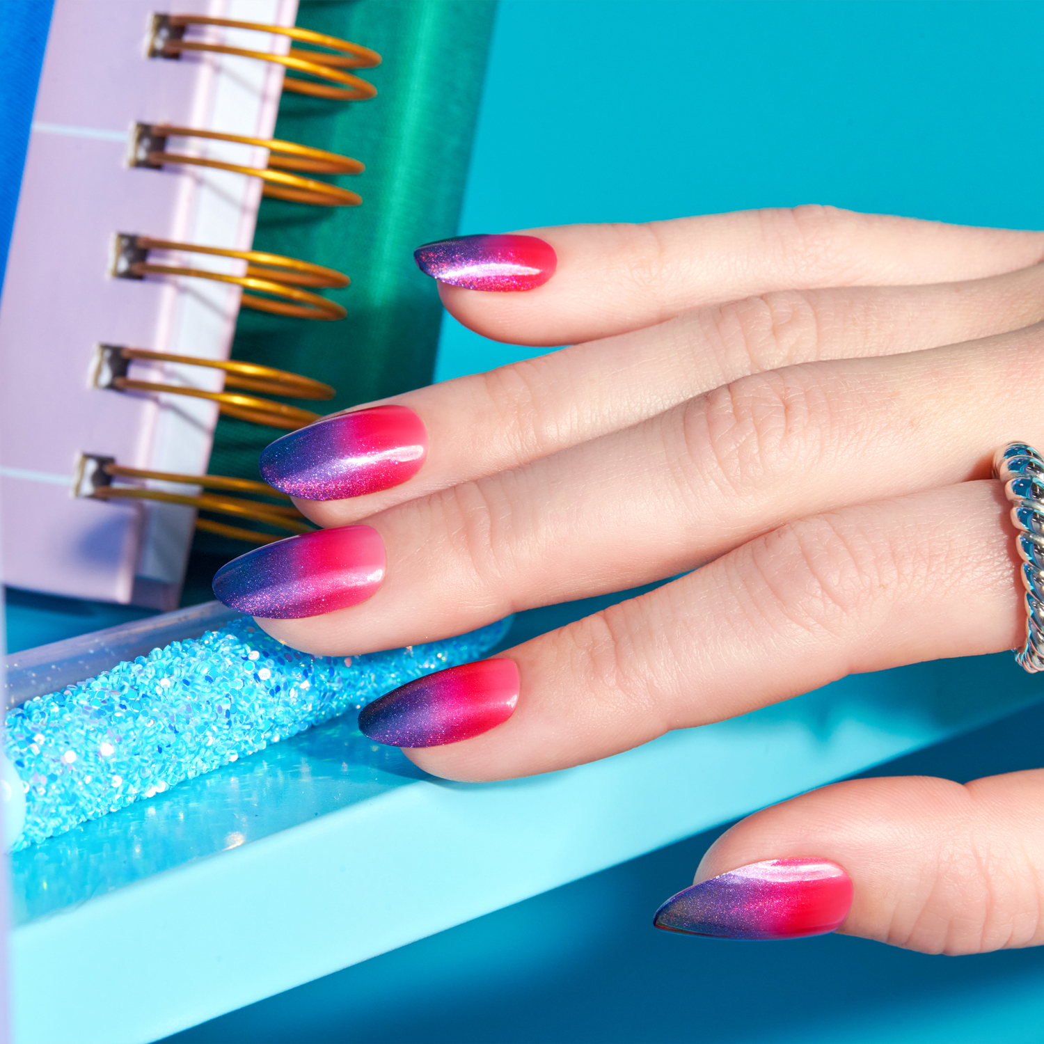colorFX by imPRESS Press On Nails - Glitzy