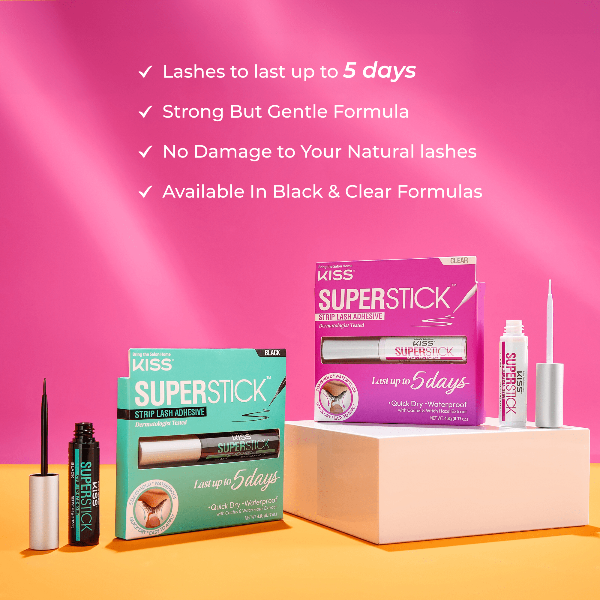 KISS SuperStick Strip Lash Adhesive - Thumbnail 4