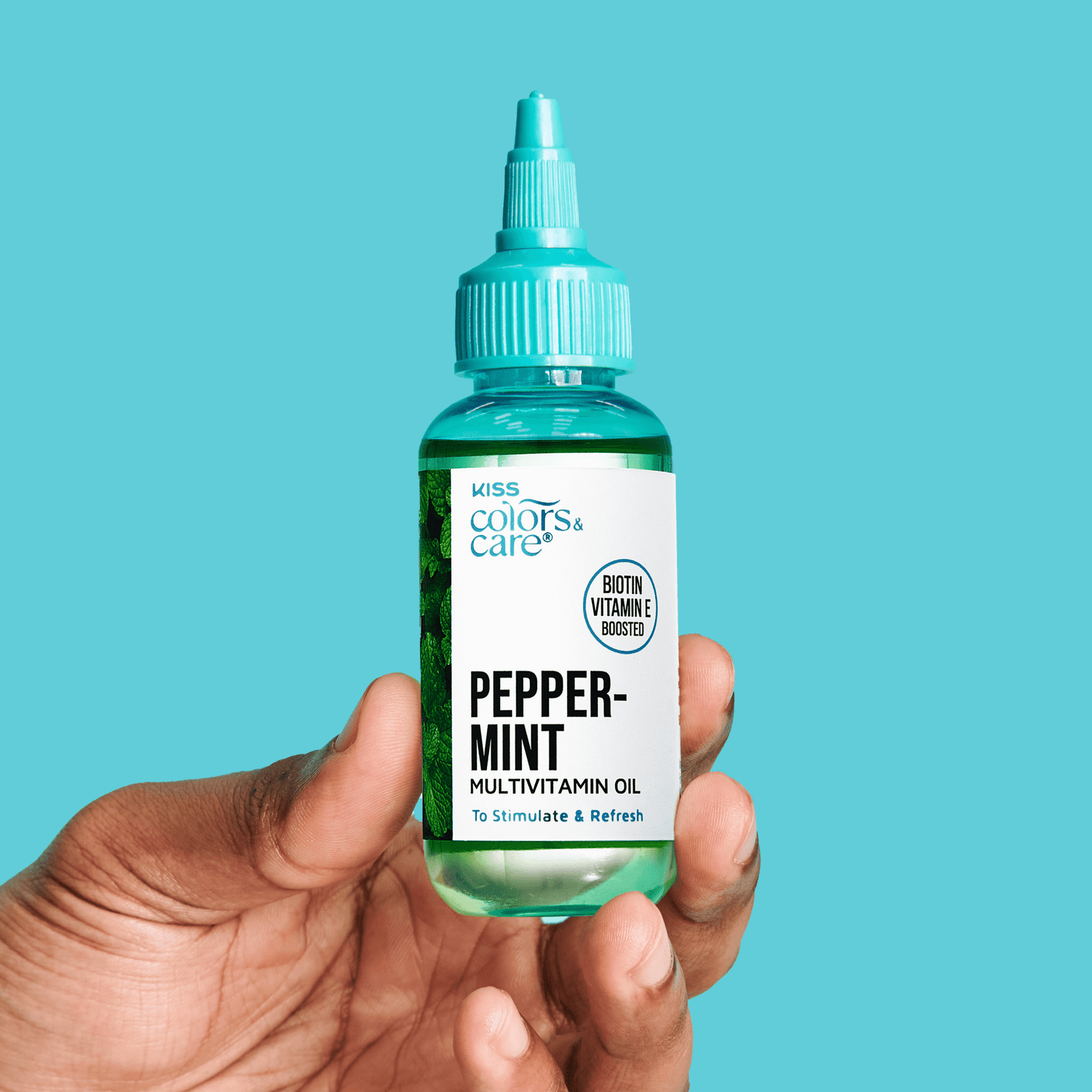 KISS Colors &amp; Care Multivitamin Oil - Peppermint
