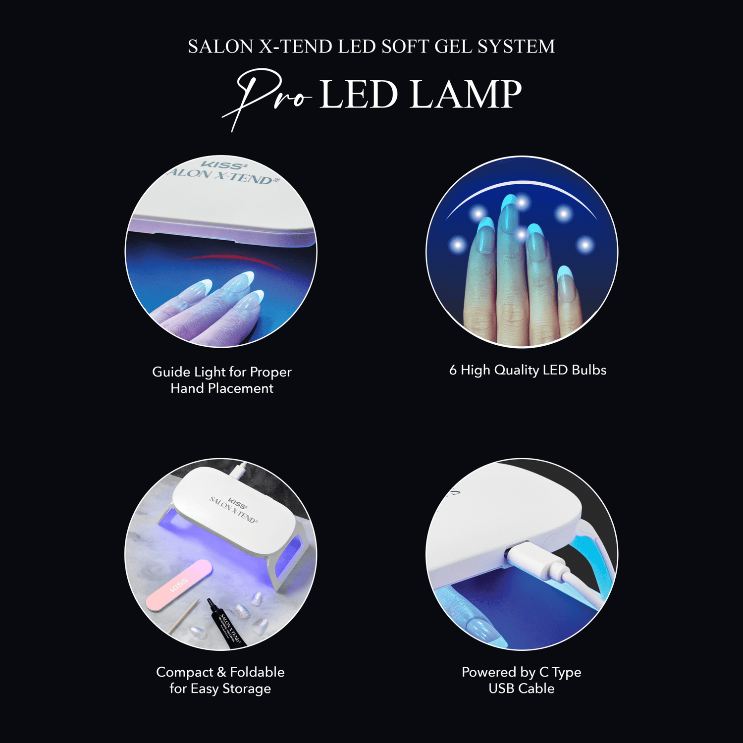 KISS Salon X-tend Pro LED Lamp