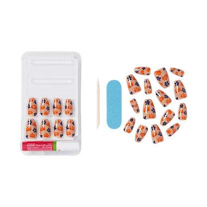 KISS Salon Design Halloween Press On Glue Nails - Allhallows Eve