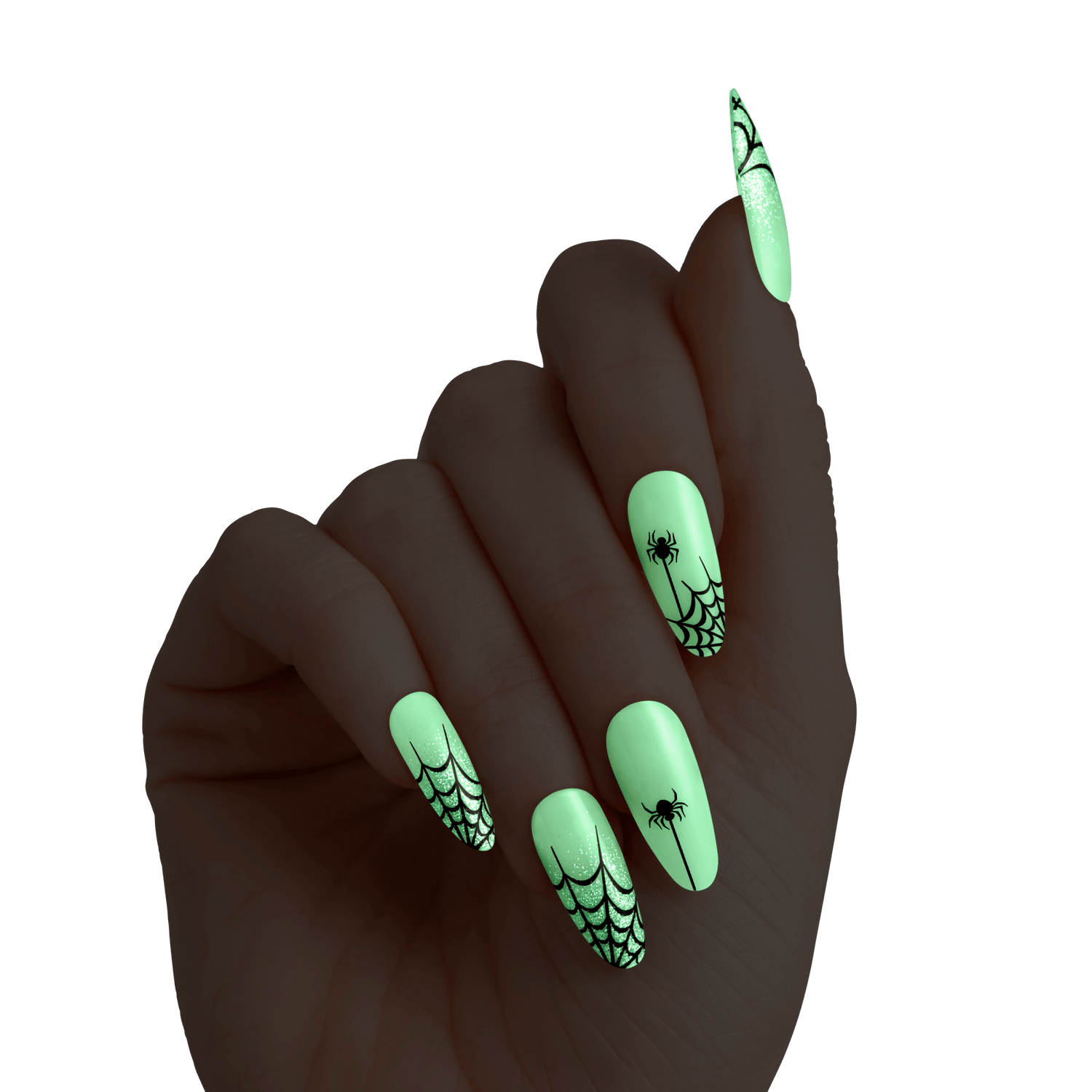 KISS Voguish Fantasy Halloween Press On Glue Nails - Fear Festival