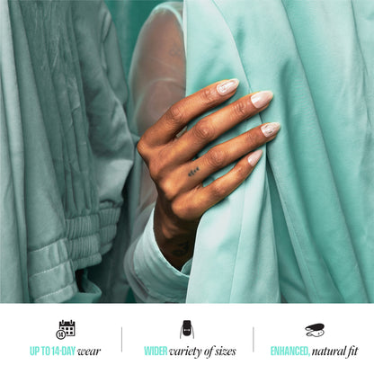 KISS ICON Press On Glue Nails - Vibrant