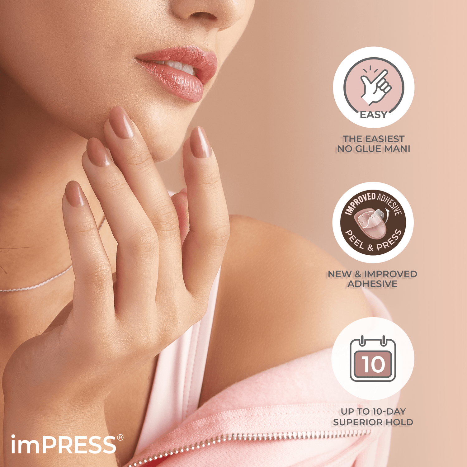 imPRESS Bare but Better Press On Nails - Serenity