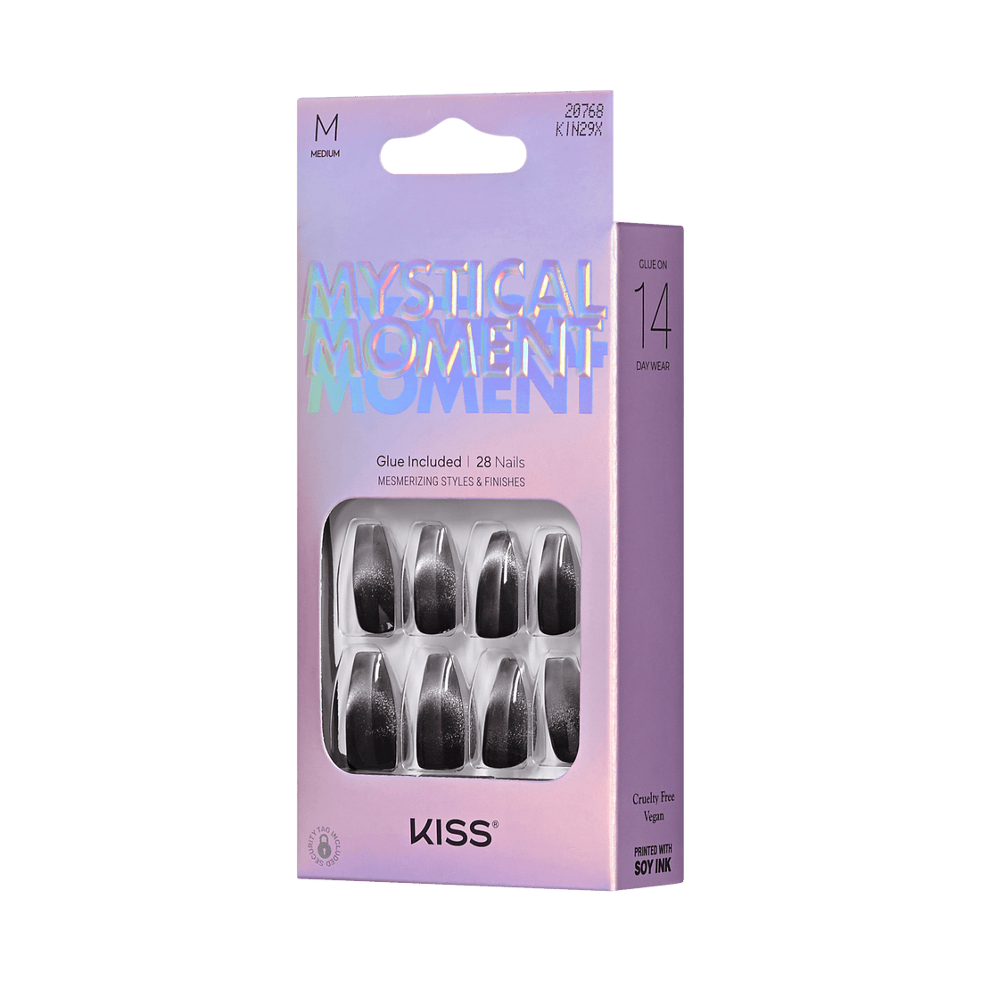 KISS Mystical Moment Press On Glue Nails - Lucky Charm