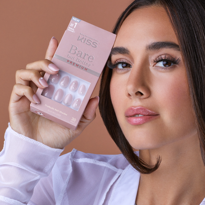 KISS Bare but Better Premium Press On Glue Nails - Slay