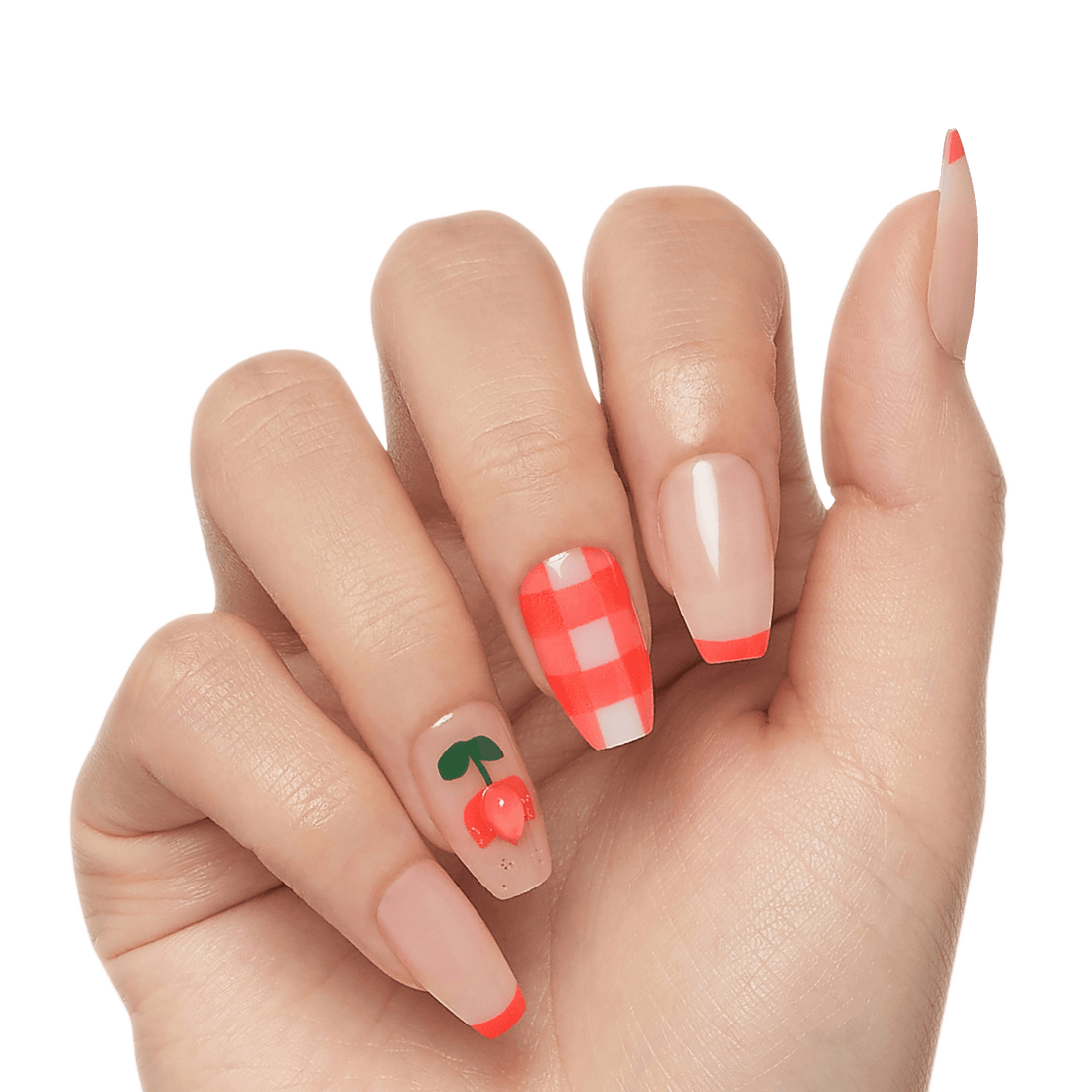 KISS Gel Fantasy Allure Press On Glue Nails - All Yours