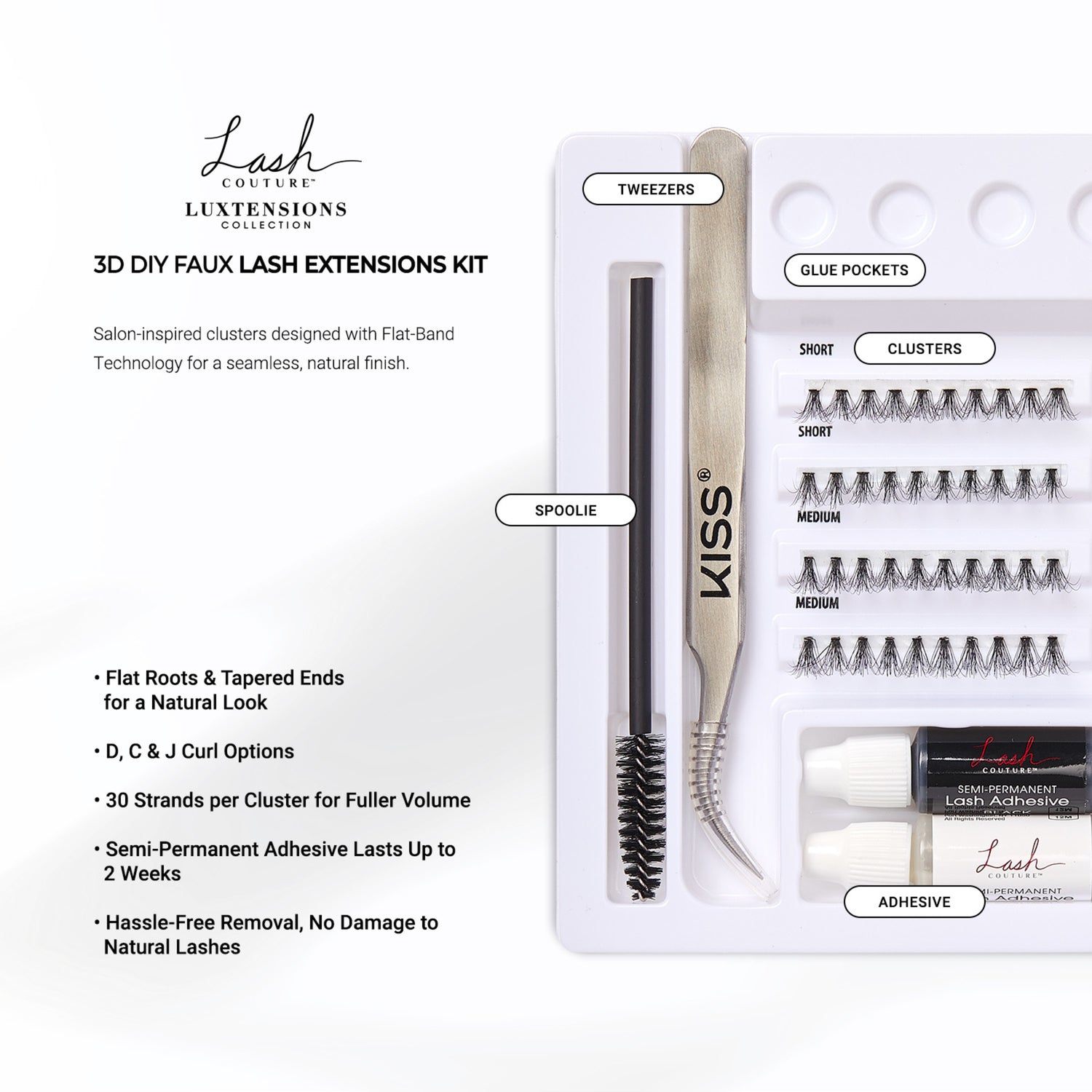 KISS Lash Couture Luxtensions Kit
