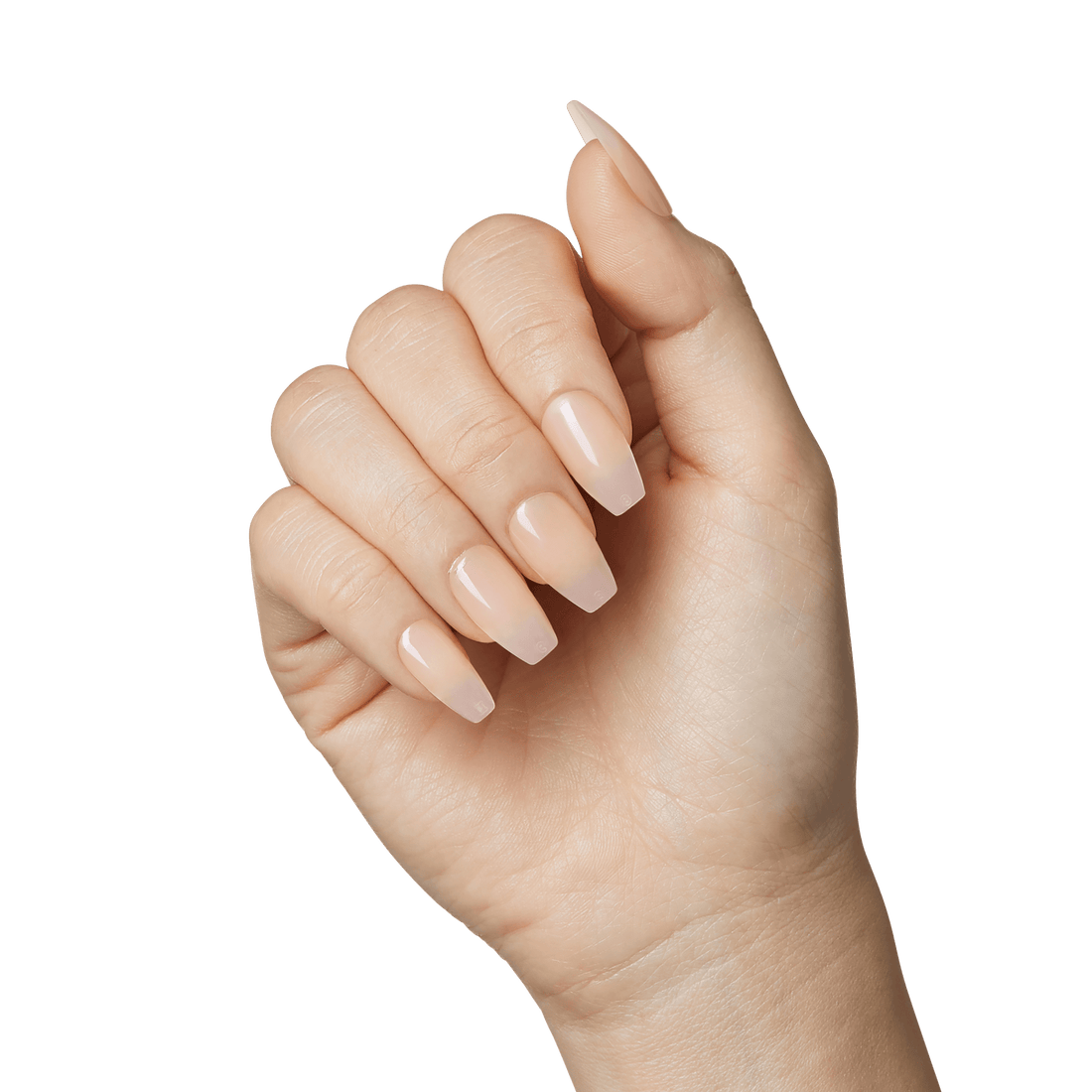 KISS Bare but Better Press On Glue Nails - Embrace It