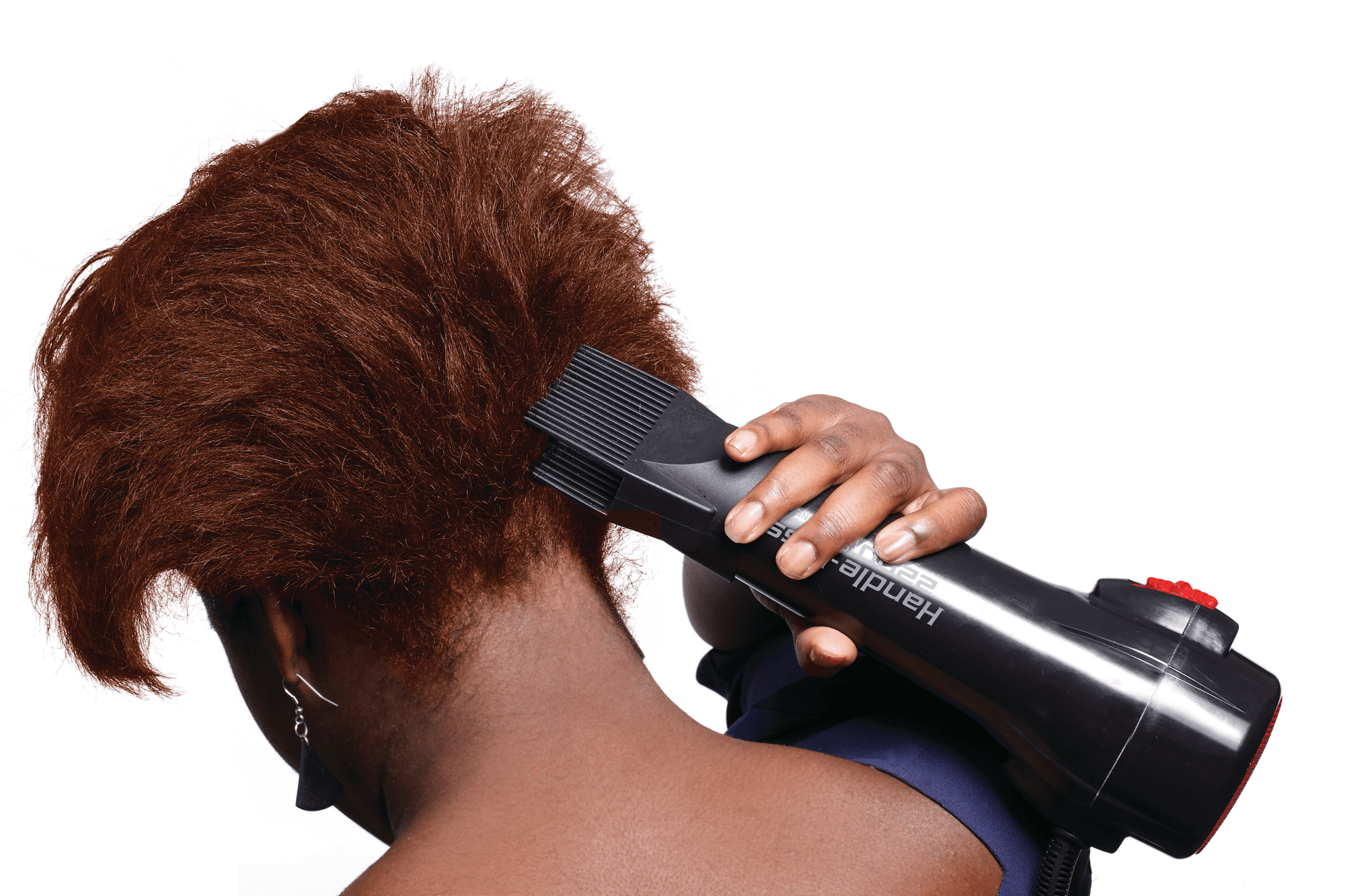 KISS Handle Less Ceramic Tourmaline Hair Dryer 1875 Watts 3 Attachments KISS USA