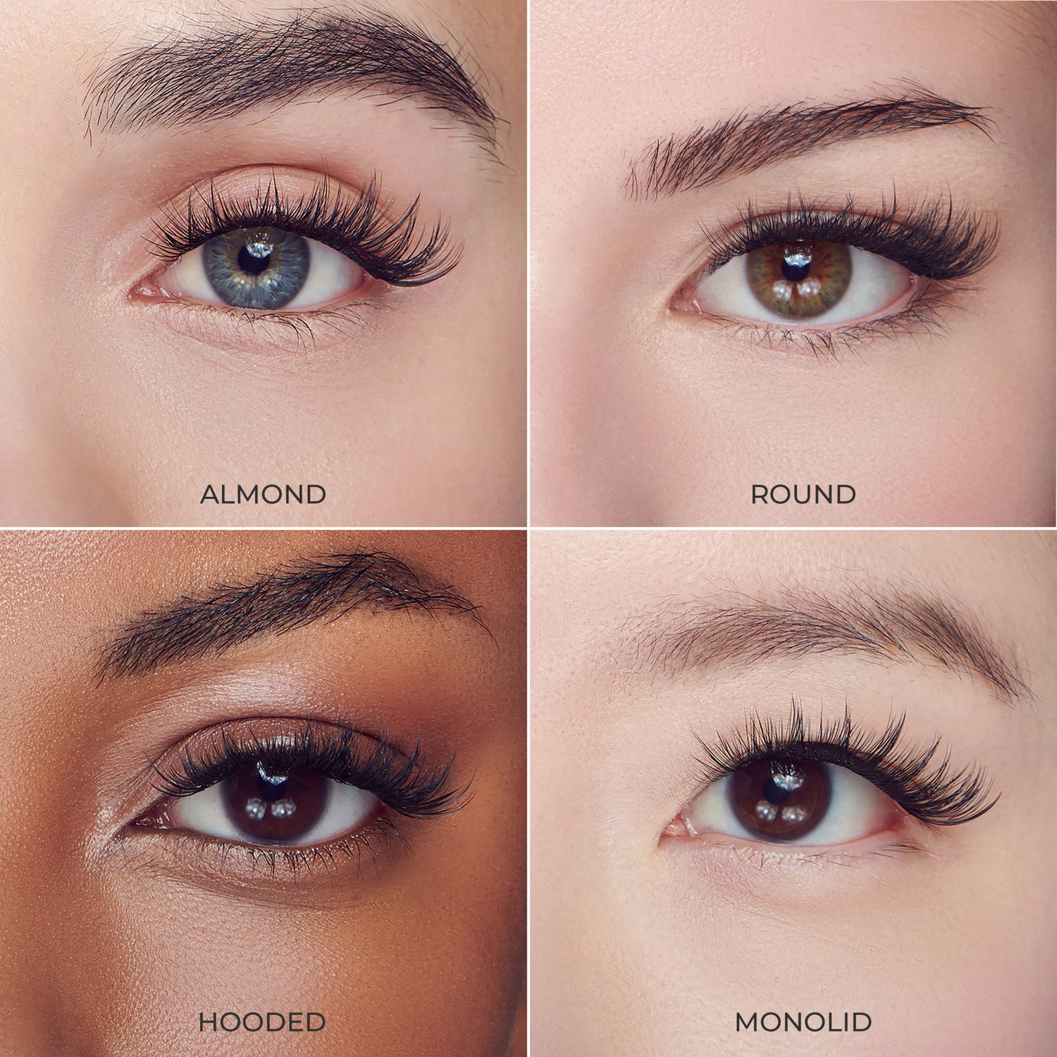 imPRESS Falsies Self Adhesive Eyelashes, 36 Lash Clusters - Voluminous