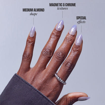 KISS GLAM Embellished Press On Glue Nails - Before It Ends